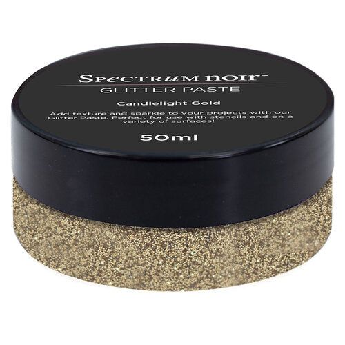 Spectrum noir Glitter Paste - Candlelight Gold - 50ml - Honey Bee Stamps