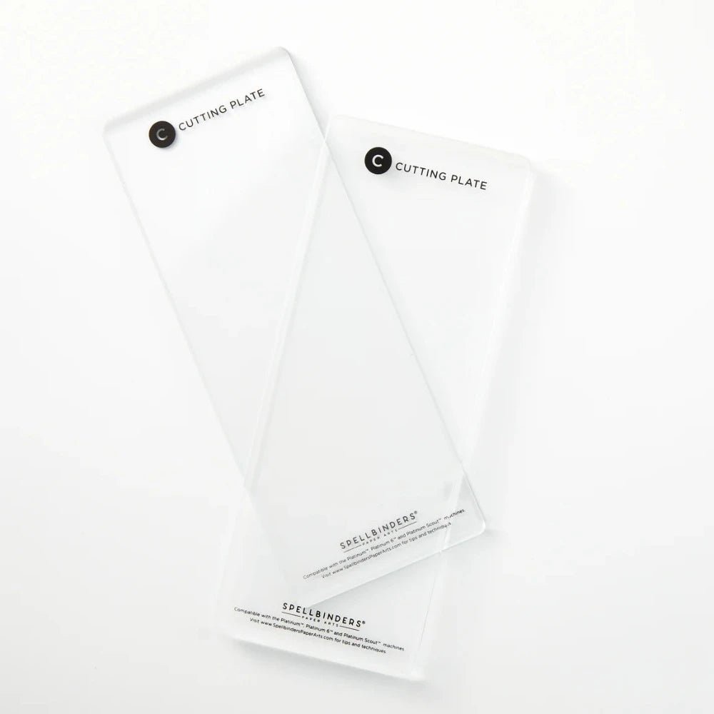 Spellbinders Compact Cutting Plates (C) 3.5" x 9.0" for Scout Die Cutting Machine - Honey Bee Stamps