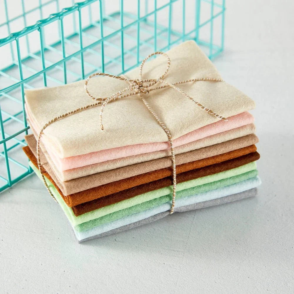 Spellbinders Merino Wool Felt Sheets Collection - Neutral - Honey Bee Stamps