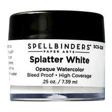 Spellbinders Splatter White Opaque Watercolor - Honey Bee Stamps