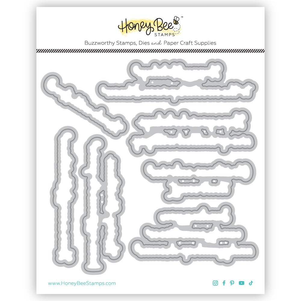 Sprinkled With Joy - Honey Cuts - Coordinating Dies - Honey Bee Stamps