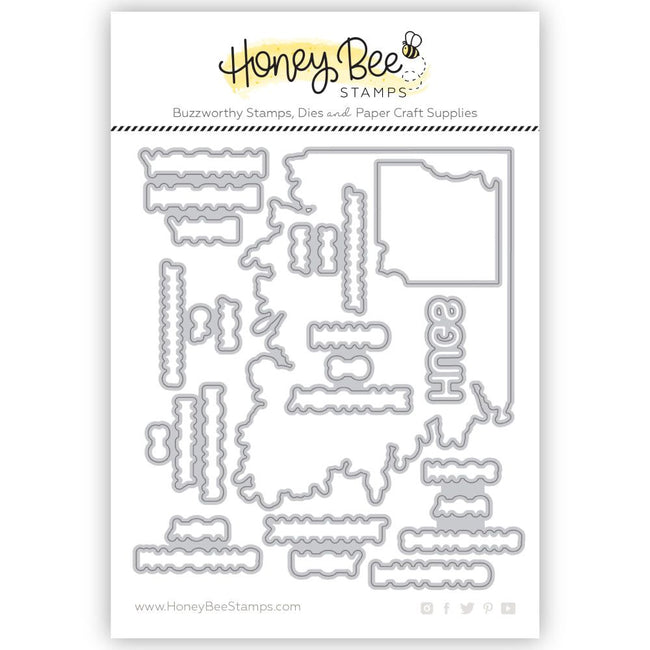 Squared Spring Florals - Honey Cuts - Honey Bee Stamps