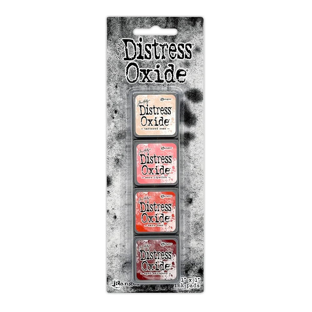 Tim Holtz Distress Oxide Mini Ink Pads Set of 4 - Kit 13 - Honey Bee Stamps