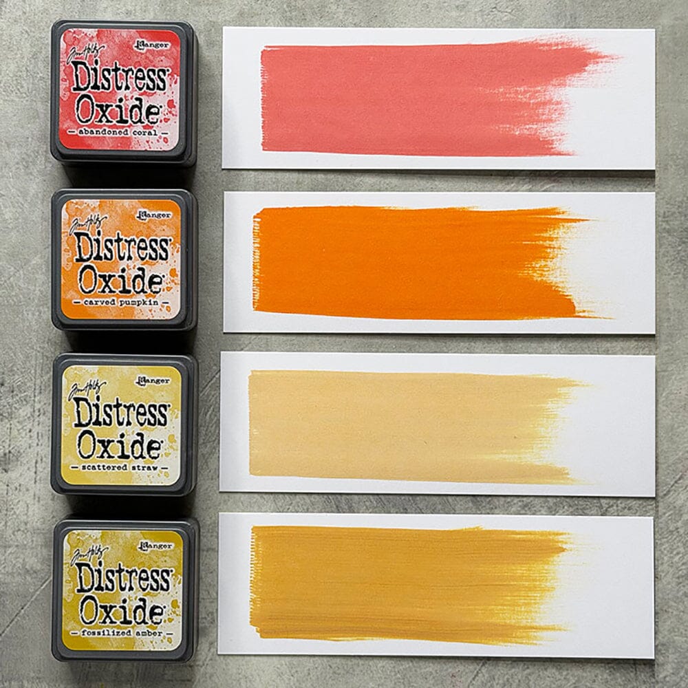 Tim Holtz Distress Oxide Mini Ink Pads Set of 4 - Kit 14 - Honey Bee Stamps
