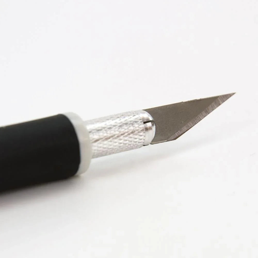 Tim Holtz Retractable Craft Knife with Cushion Grip, Includes 3 Blades - Honey Bee Stamps