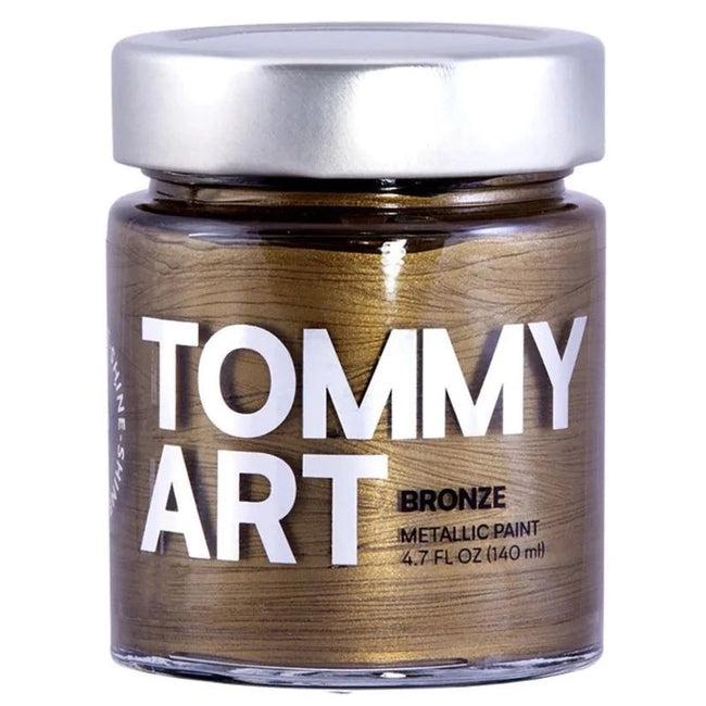 Tommy Art Shine Metallic Paint - Bronze 4.7oz 140ml - Honey Bee Stamps