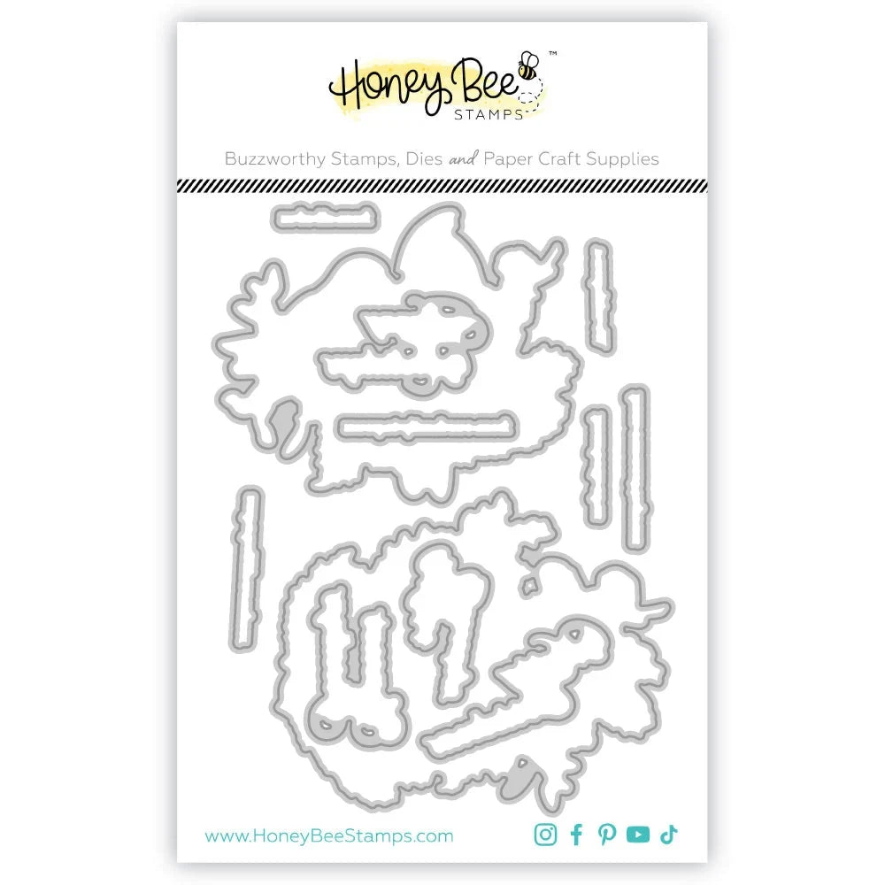 Winter Song - Honey Cuts - Coordinating Dies - Honey Bee Stamps