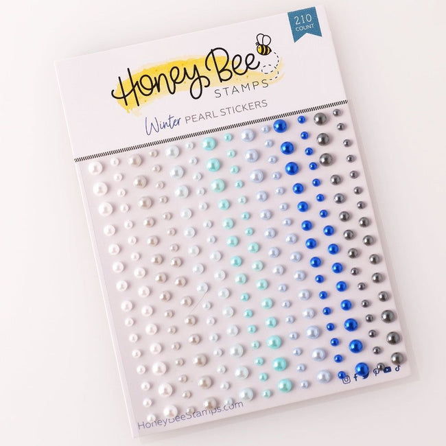 Winter Wonder Paper, Gems, and Pearls Bundle - Honey Bee Stamps