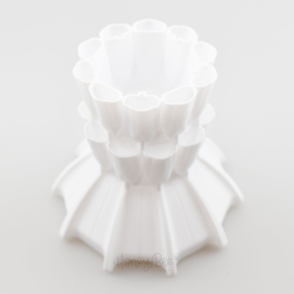 Ballerina Blending Brush Caddy - White - Honey Bee Stamps