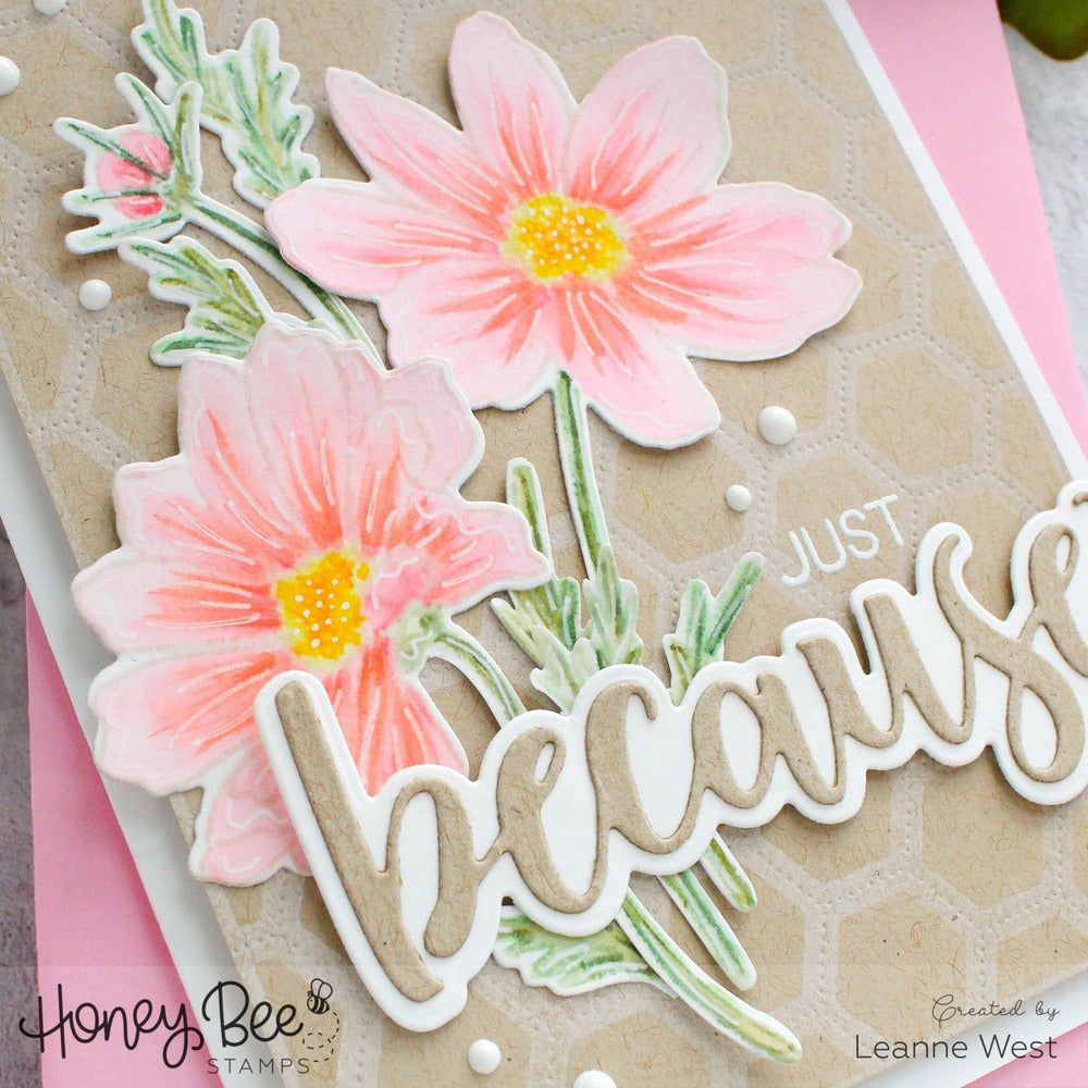 Because - Honey Cuts - Stand - Alone Dies - Retiring - Honey Bee Stamps