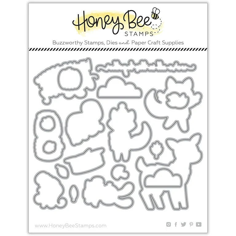 Better Together - Honey Cuts - Coordinating Dies - Retiring - Honey Bee Stamps