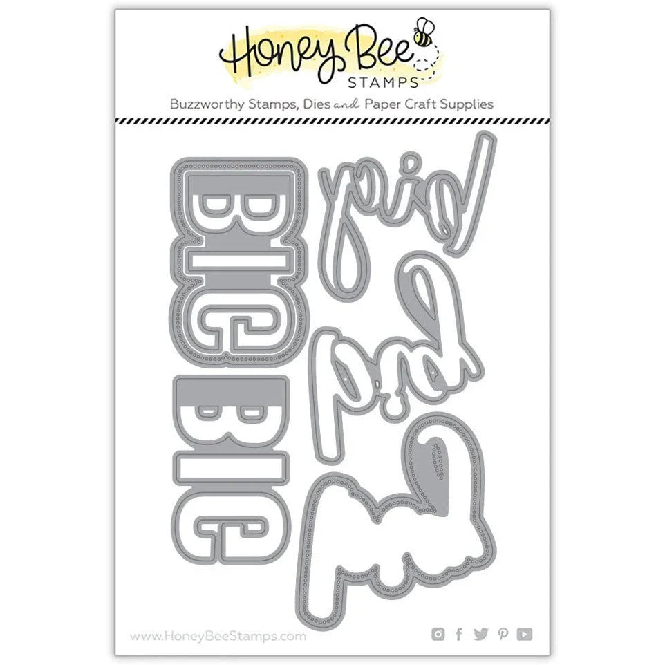 Big Buzzword - Honey Cuts - Stand - Alone Dies - Retiring - Honey Bee Stamps