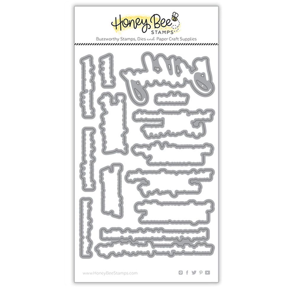 Birthday Wishes - Honey Cuts - Coordinating Dies - Honey Bee Stamps