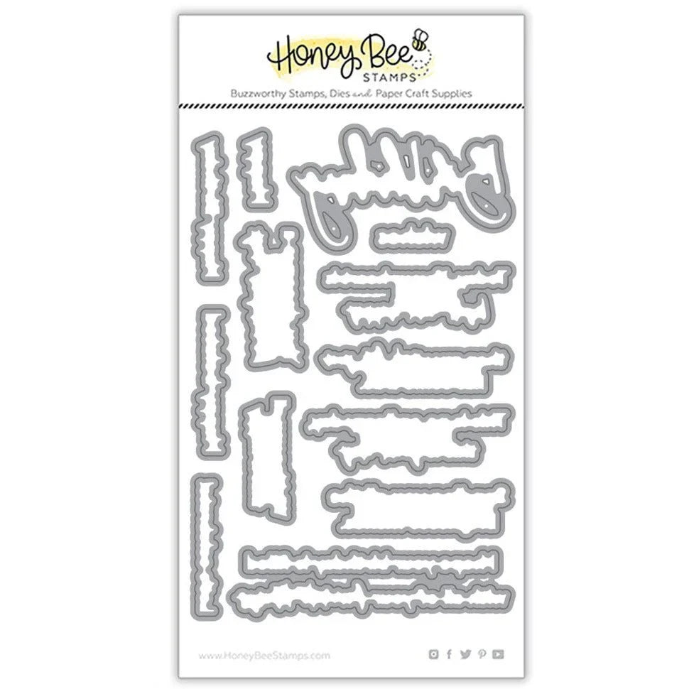 Birthday Wishes - Honey Cuts - Coordinating Dies - Honey Bee Stamps