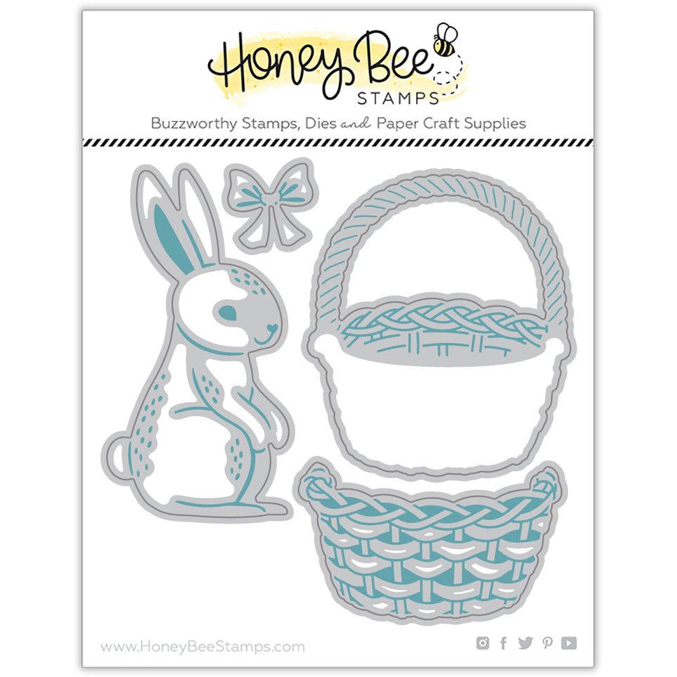 Bunny Basket - Honey Cuts - Stand - Alone Dies - Honey Bee Stamps