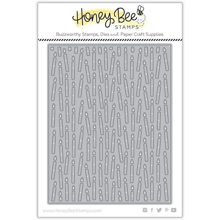 Candle Cover Plate - Honey Cuts - Stand - Alone Dies - Honey Bee Stamps