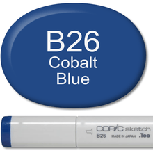 Copic Sketch Marker - B26 Cobalt Blue - Honey Bee Stamps