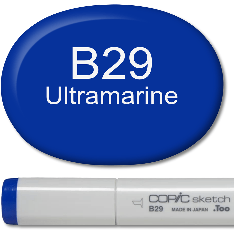 Copic Sketch Marker - B29 Ultramarine – Honey Bee Stamps