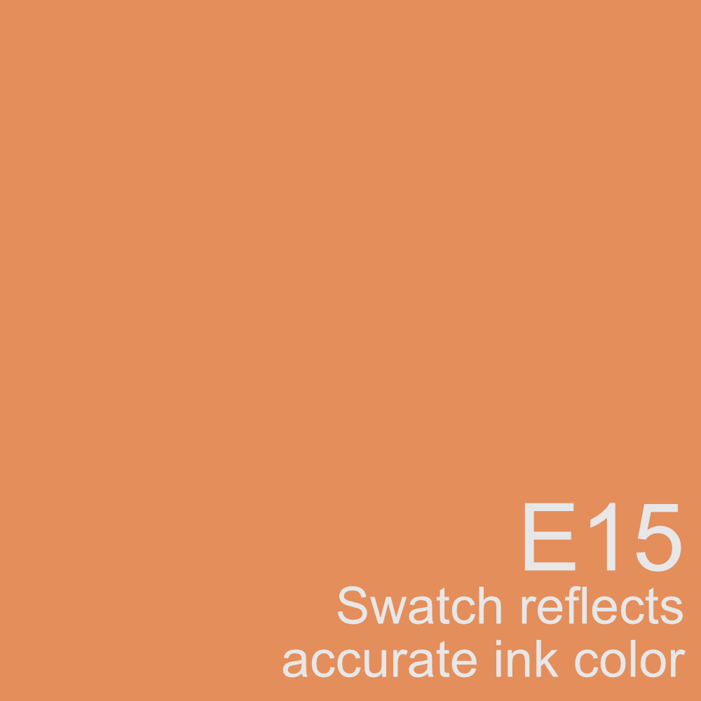 Copic Sketch Marker - E15 Earthenware previously Dark Suntan - Honey Bee Stamps