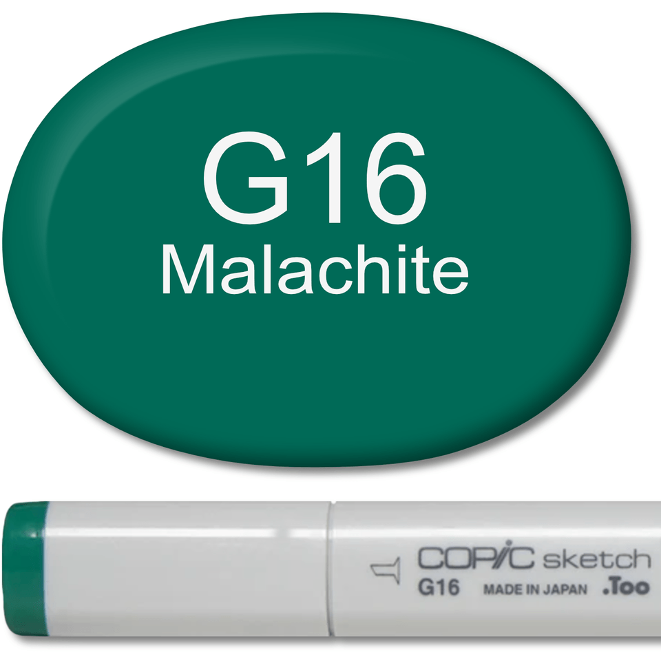 Copic Sketch Marker - G16 Malachite – Honey Bee Stamps