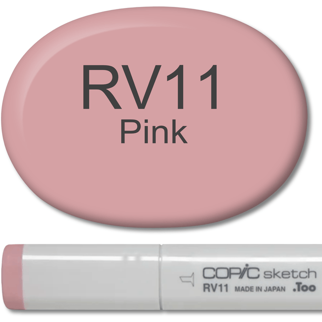 Copic Sketch Marker - RV11 Pink - Honey Bee Stamps