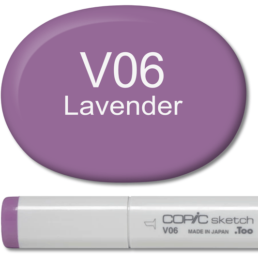 Copic Sketch Marker - V06 Lavender - Honey Bee Stamps