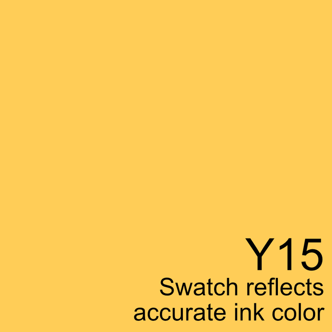 Copic Sketch Marker - Y15 Cadmium Yellow - Honey Bee Stamps