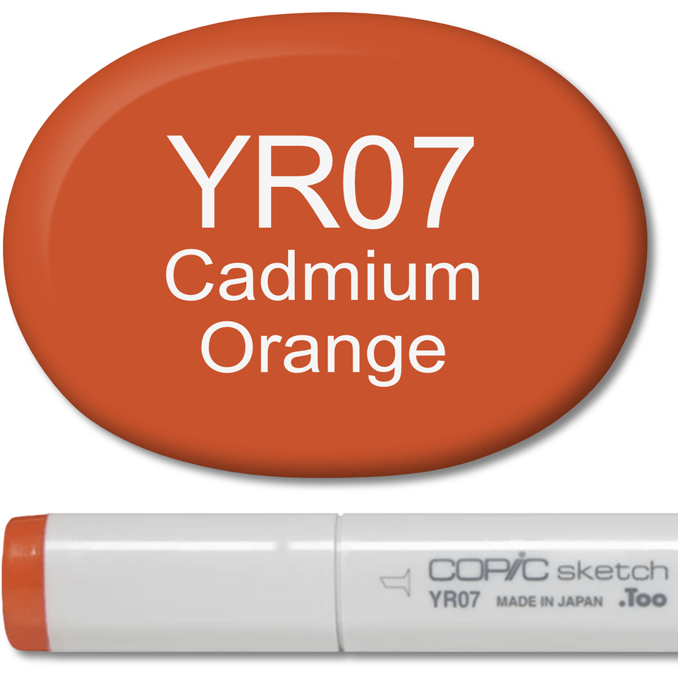 Copic Sketch Marker - YR07 Cadmium Orange – Honey Bee Stamps
