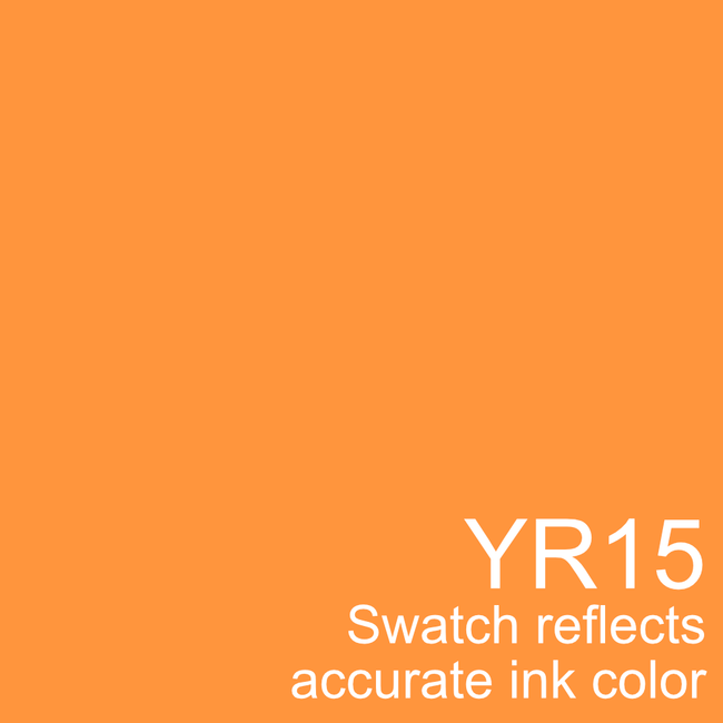 Copic Sketch Marker - YR15 Pumpkin Yellow - Honey Bee Stamps