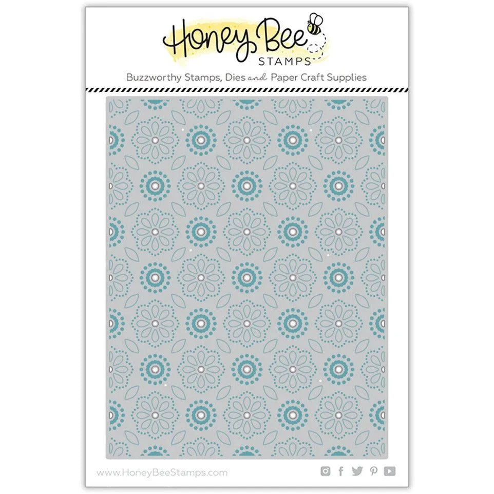 Delicate Daisy A2 Cover Plate Base - Honey Cuts - Stand - Alone Dies - Honey Bee Stamps