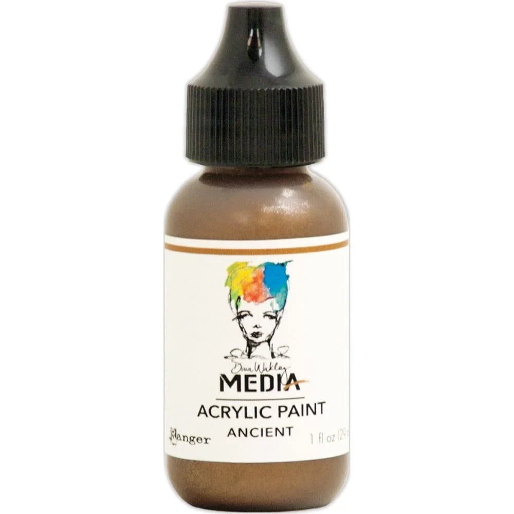 Dina Wakley Media Acrylic Paint 1oz - Ancient - Honey Bee Stamps