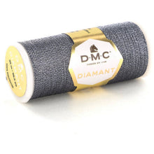 DMC Diamant Metallic Thread 38.2yd - Anthracite - Honey Bee Stamps