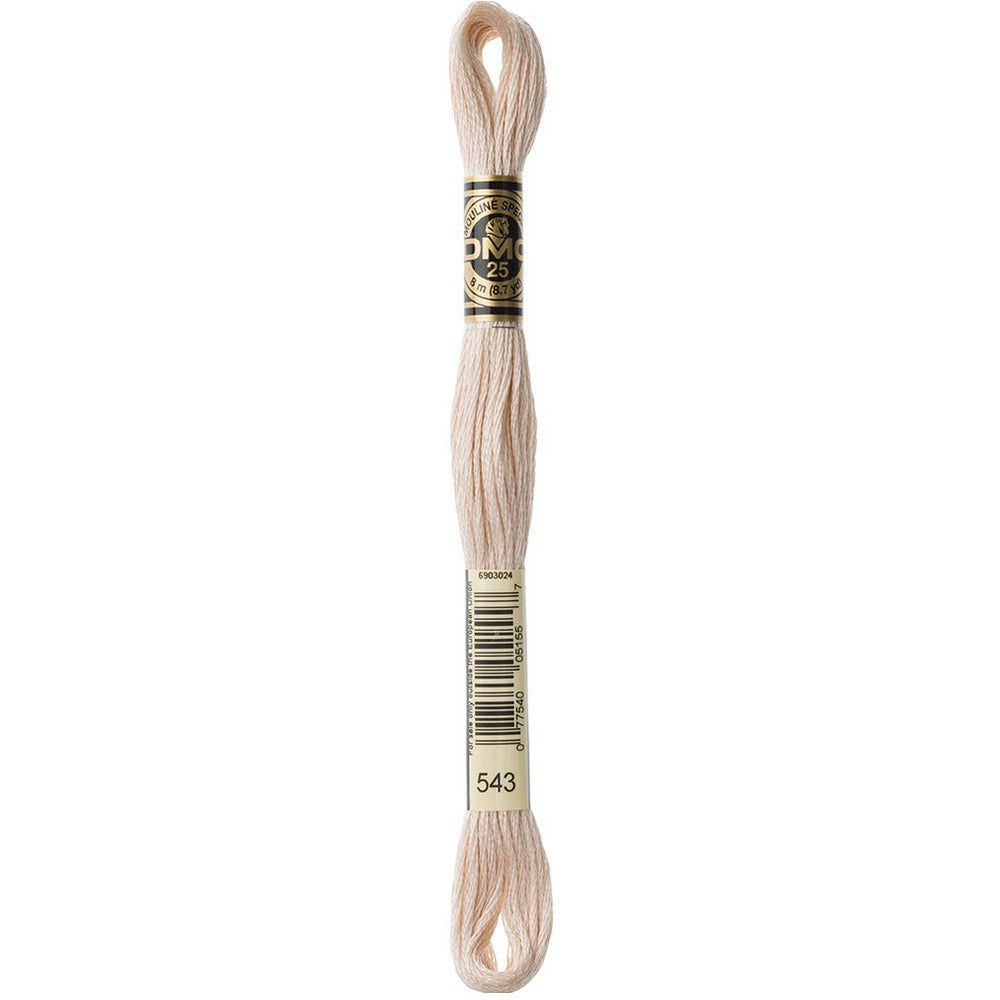 DMC Embroidery Floss, 6 - Strand - Beige Brown Ultra Very Light 543 - Honey Bee Stamps
