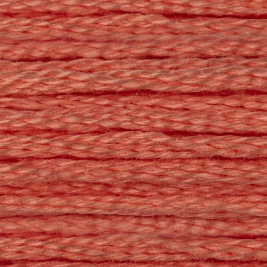 DMC Embroidery Floss, 6-Strand - Coral Light #352 - Honey Bee Stamps