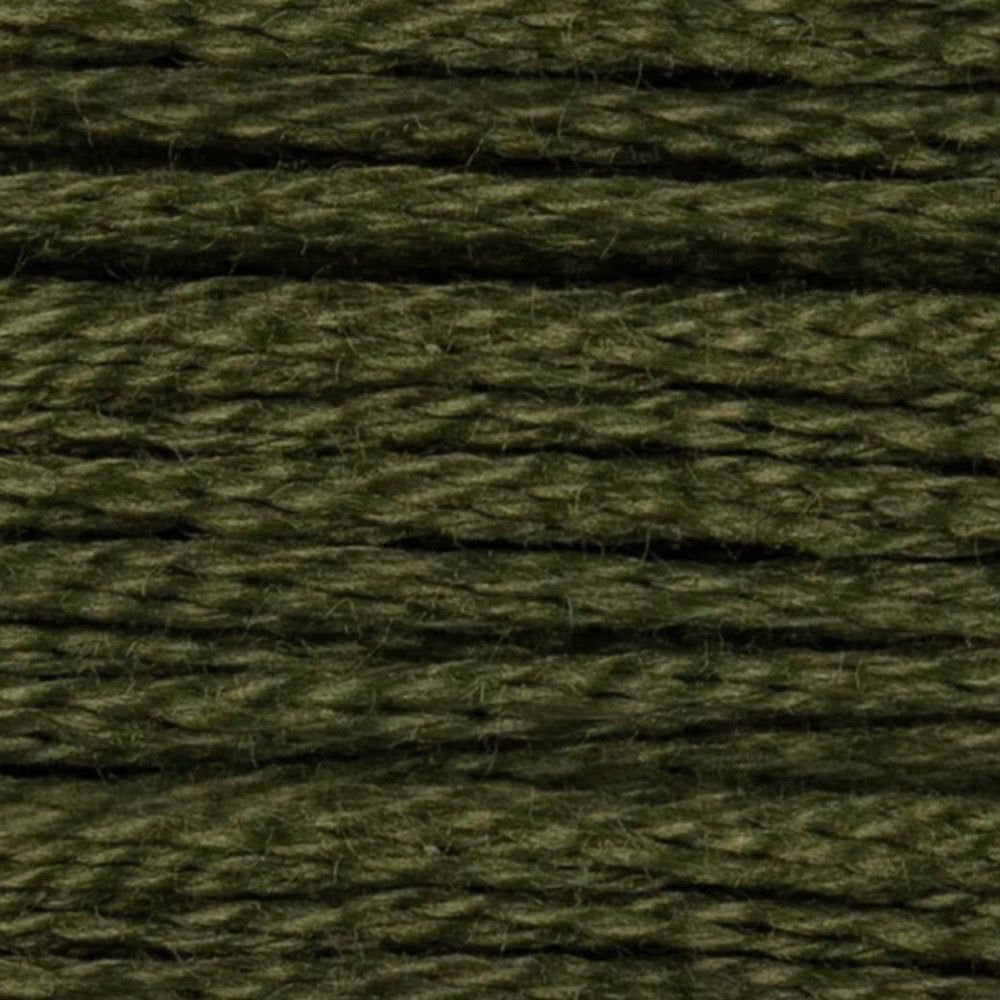 DMC Embroidery Floss, 6 - Strand - Green Gray Dark 3051 - Honey Bee Stamps