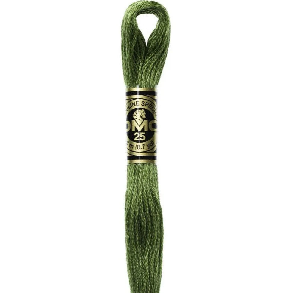 DMC Embroidery Floss, 6 - Strand - Hunter Green 3346 - Honey Bee Stamps