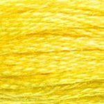 DMC Embroidery Floss, 6 - Strand - Lemon 307 - Honey Bee Stamps