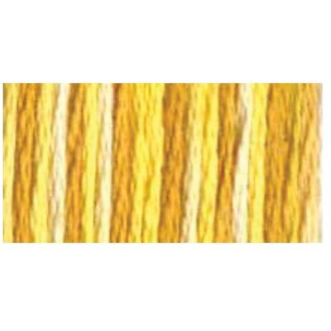DMC Embroidery Floss, 6-Strand Multi-Color Variations - Buttercup - Honey Bee Stamps