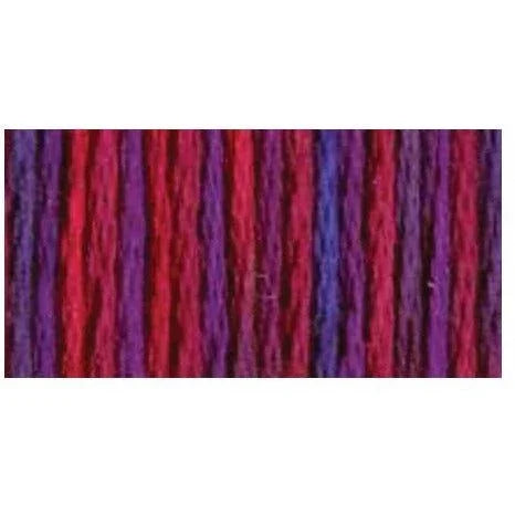 DMC Embroidery Floss, 6 - Strand Multi - Color Variations - Mixed Berries - Honey Bee Stamps
