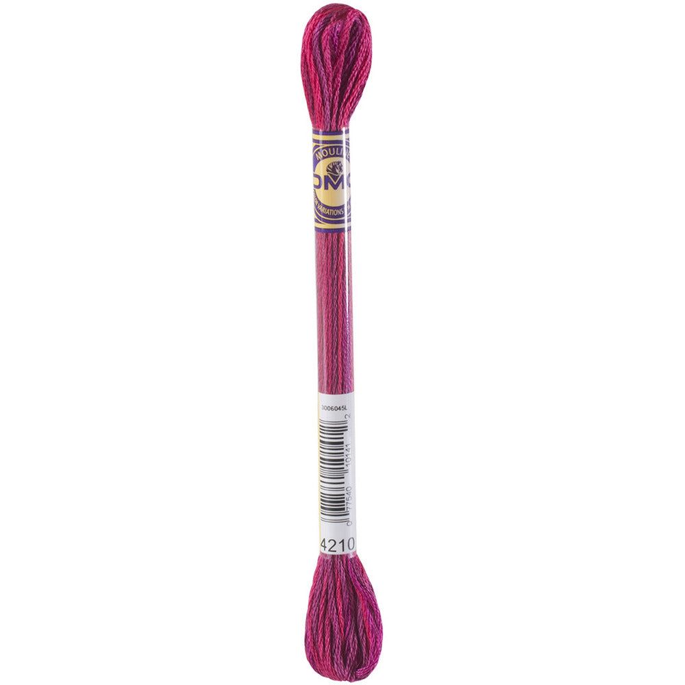 DMC Embroidery Floss, 6 - Strand Multi - Color Variations - Radiant Ruby - Honey Bee Stamps