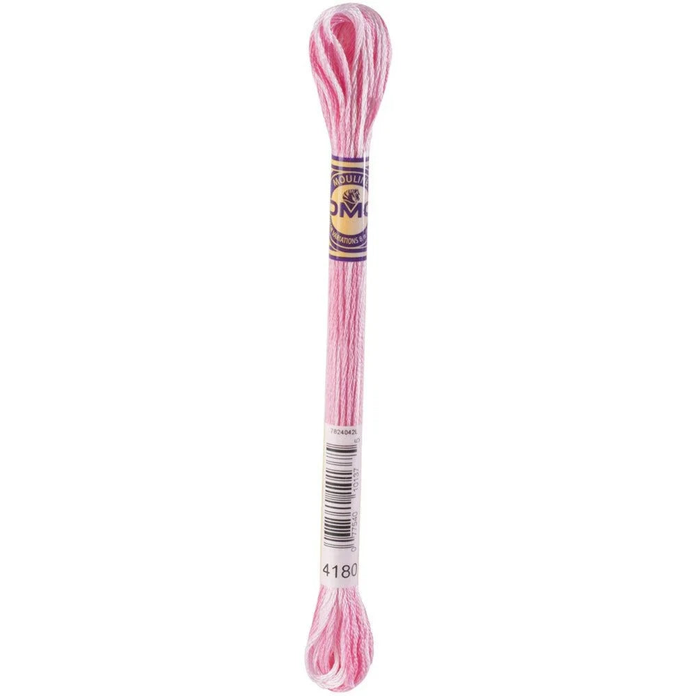 DMC Embroidery Floss, 6 - Strand Multi - Color Variations - Rose Petals - Honey Bee Stamps