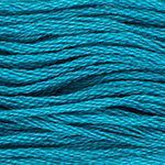 DMC Embroidery Floss, 6 - Strand - Peacock Blue Dark 806 - Honey Bee Stamps