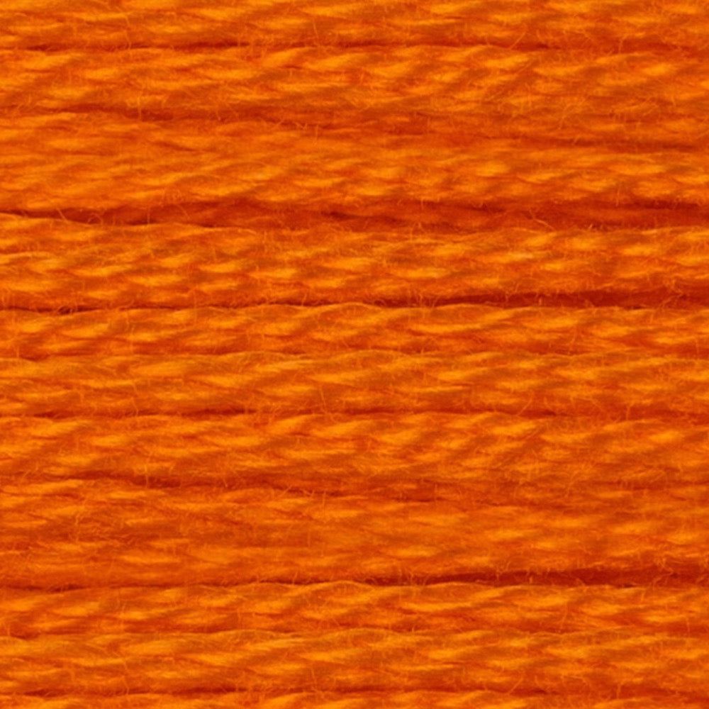 DMC Embroidery Floss, 6 - Strand - Tangerine 740 - Honey Bee Stamps