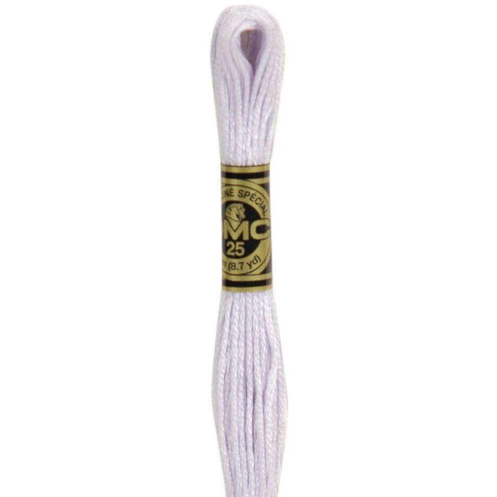 DMC Embroidery Floss, 6 - Strand - Ultra Light Lavender 25 - Honey Bee Stamps