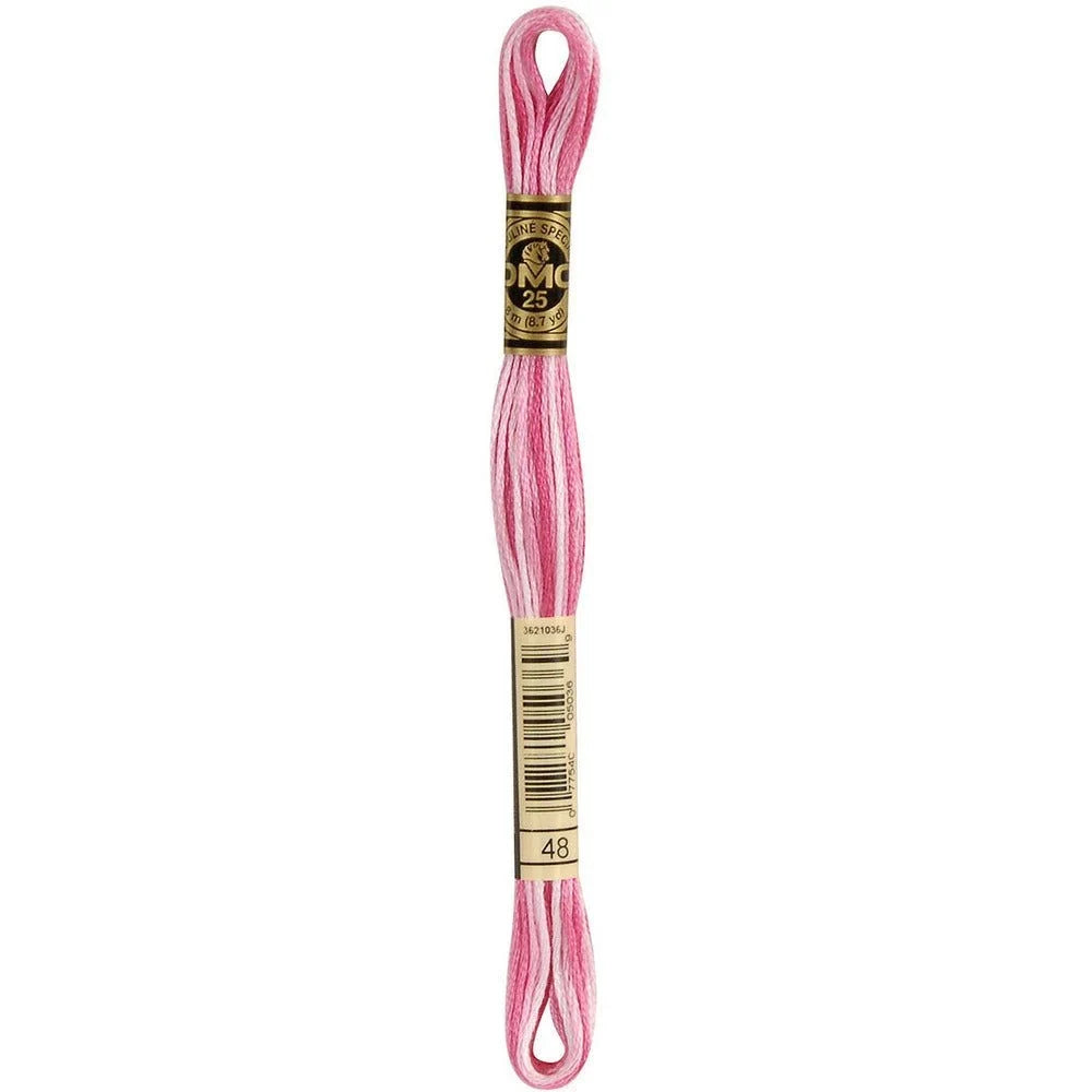 DMC Embroidery Floss, 6 - Strand - Variegated Baby Pink 48 - Honey Bee Stamps