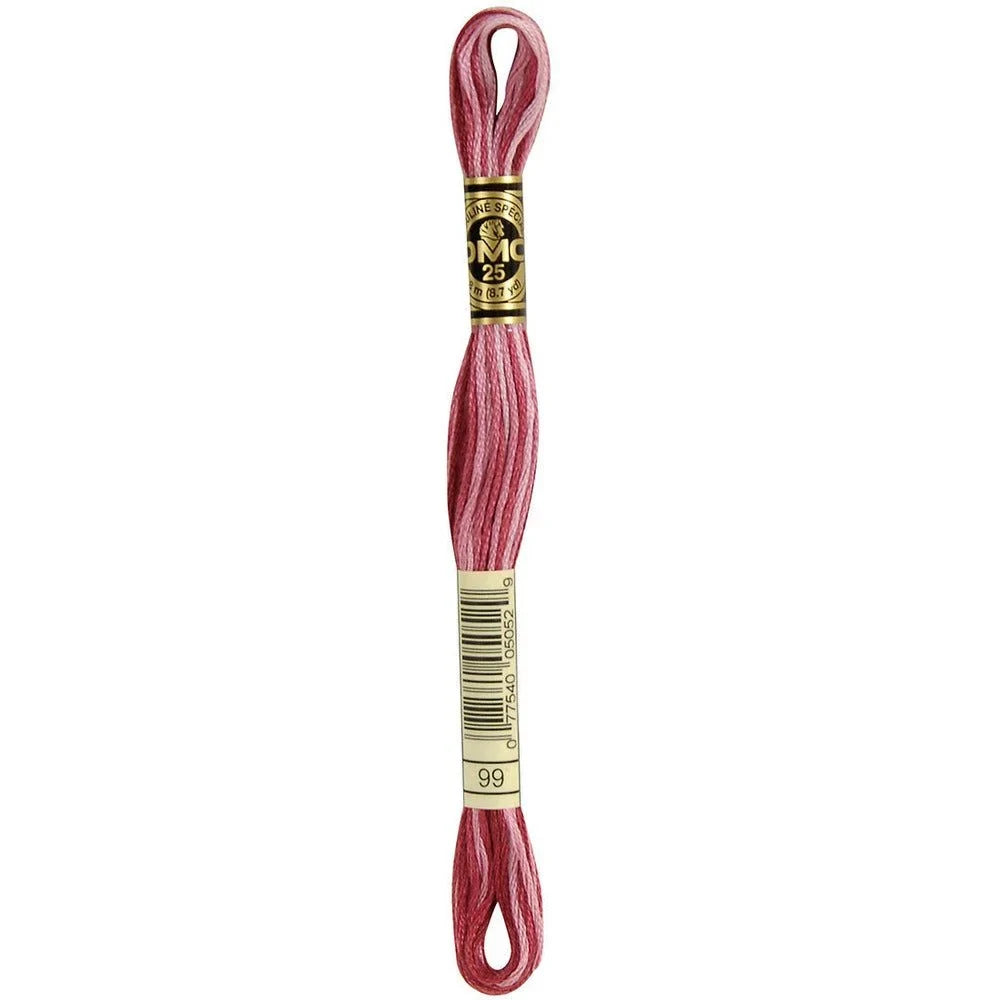 DMC Embroidery Floss, 6 - Strand - Variegated Mauve 99 - Honey Bee Stamps