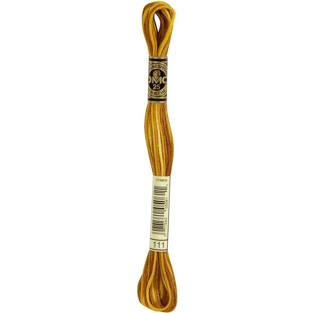 DMC Embroidery Floss, 6 - Strand - Variegated Mustard 111 - Honey Bee Stamps