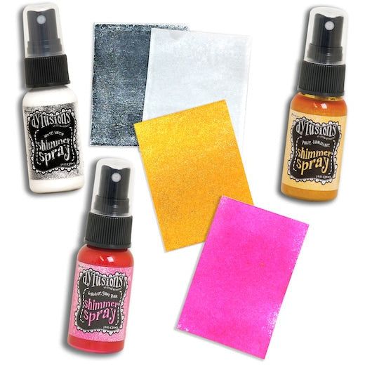 Dylusions Shimmer Spray - White Linen - Honey Bee Stamps