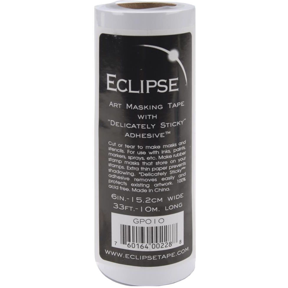 Eclipse Art Masking Tape 6" Wide x 33' Roll - Honey Bee Stamps