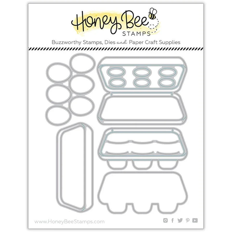 Egg Crate - Honey Cuts - Stand - Alone Dies - Honey Bee Stamps